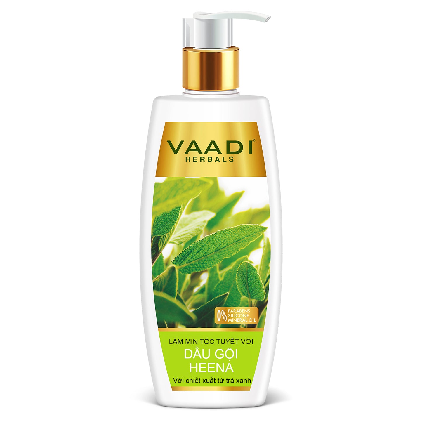 Dầu Gội Lá Móng Siêu Mượt Với Chiết Xuất Trà Xanh (350 ml)