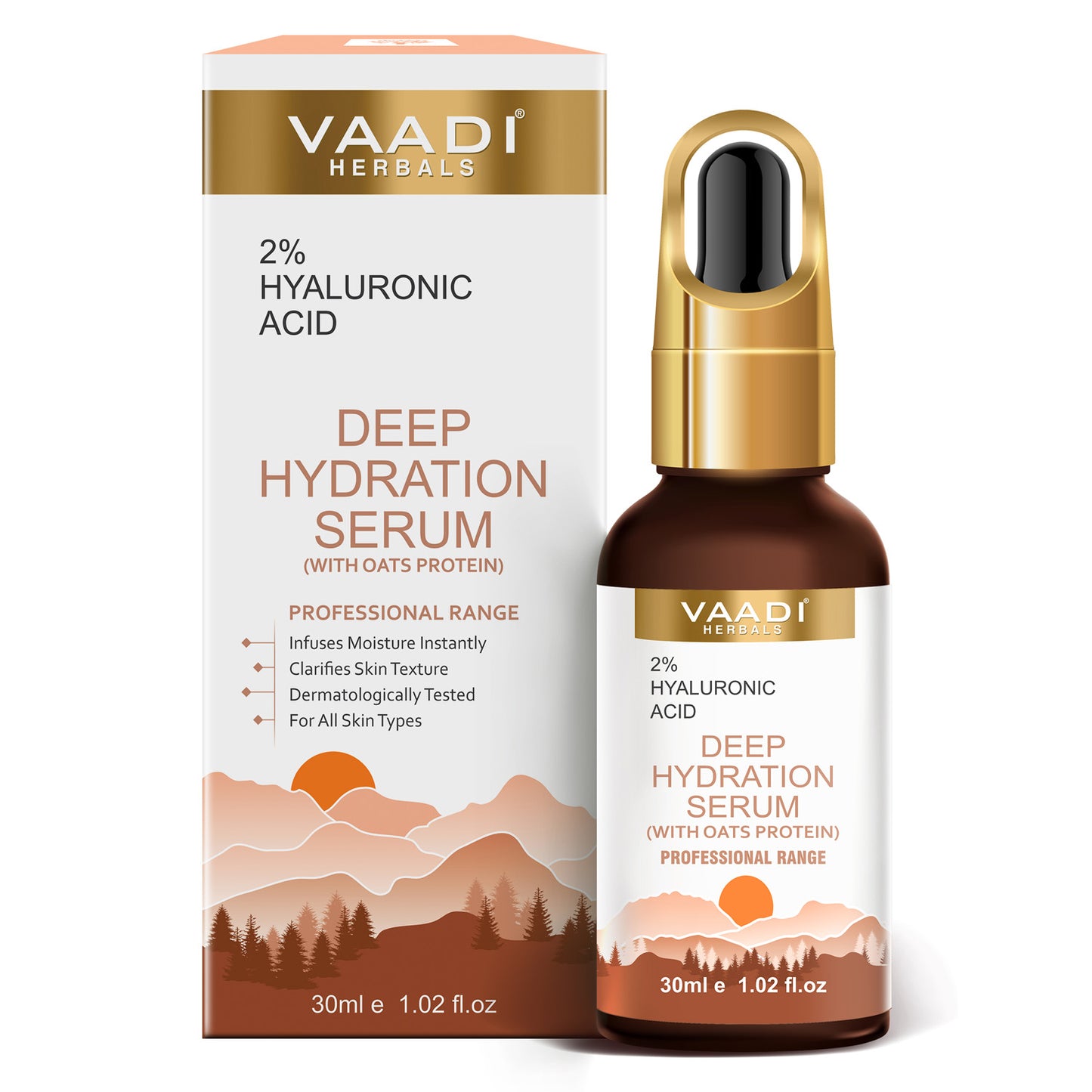Deep Hydration Serum With 2% Hyaluronic Acid & Oats Protein (30 ml/ 1.02 oz)