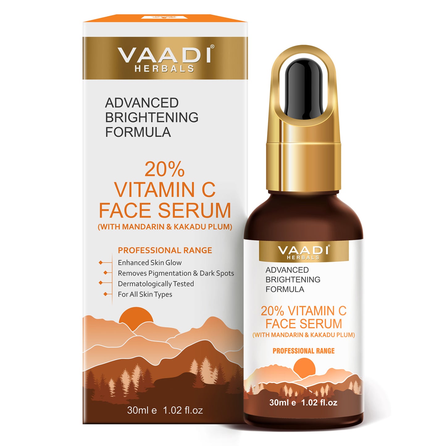 20% Vitamin C Face Serum With Advanced Brightening Formula (30 ml/ 1.02 oz)