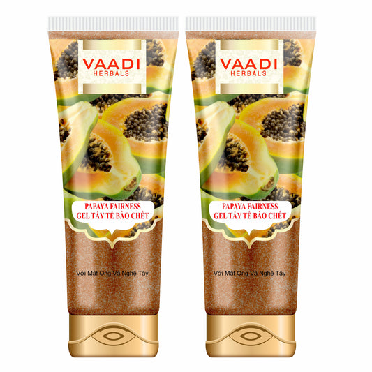 Gel Tẩy Tế Bào Chết Làm Trắng Đu Đủ với Mật Ong & Nghệ Tây (110 g)