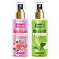 Pack of 2 - Rose Water & Aloe Vera Cucumber Mist - 100% Natural & Pure (2 X 250 ml / 8.5 fl oz)
