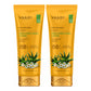 Organic Sunscreen Lotion SPF 50 with Aloe Vera & Chamomile - Non Greasy - Long Lasting - Soothes Burnt Skin (2 x 110 ml/ 4 fl oz)