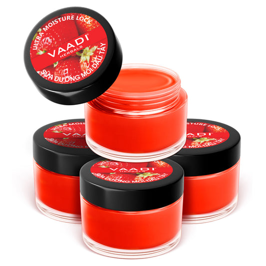 Nourishing Strawberry and Honey Lip Balm (4 x 10 gms/0.4 oz)